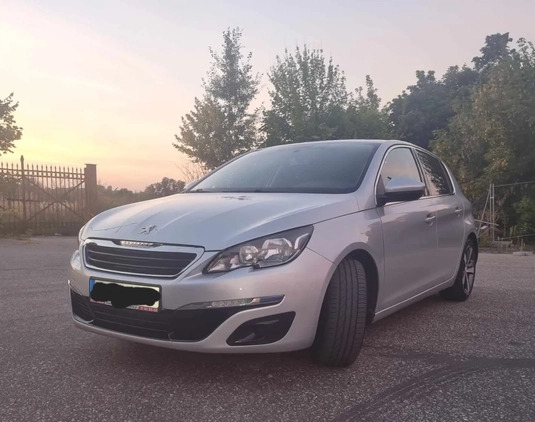 Peugeot 308 cena 27000 przebieg: 162000, rok produkcji 2014 z Gniezno małe 92